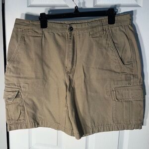 Duluth Trading Shorts Men’s 38 Work Cargo Pockets Outdoors Heavyweight Cotton